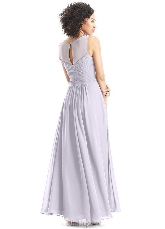 Katrina Off The Shoulder Spandex Sleeveless Trumpet/Mermaid Natural Waist Floor Length Bridesmaid Dresses