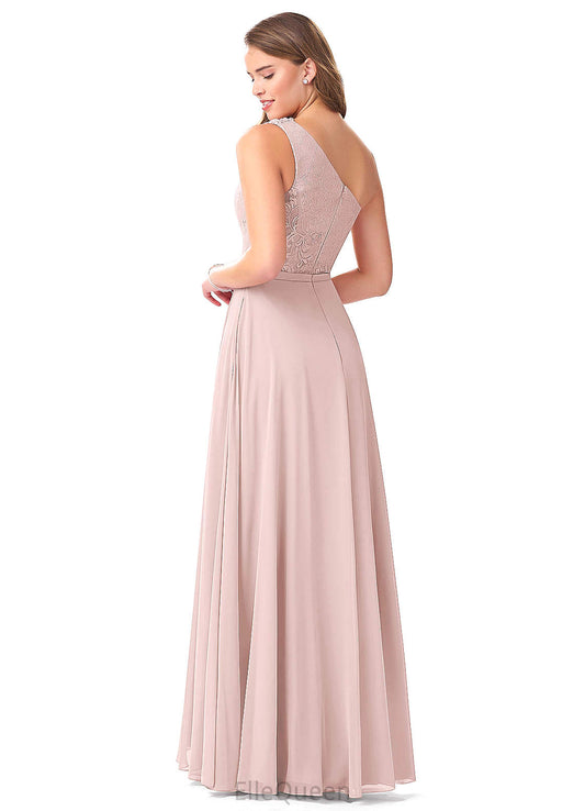 Lucia Natural Waist Spandex Sleeveless Spaghetti Staps Floor Length Trumpet/Mermaid Bridesmaid Dresses